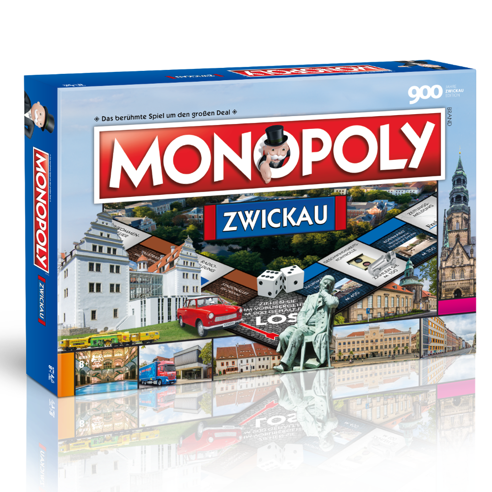 Monopoly Zwickau Einzelstück